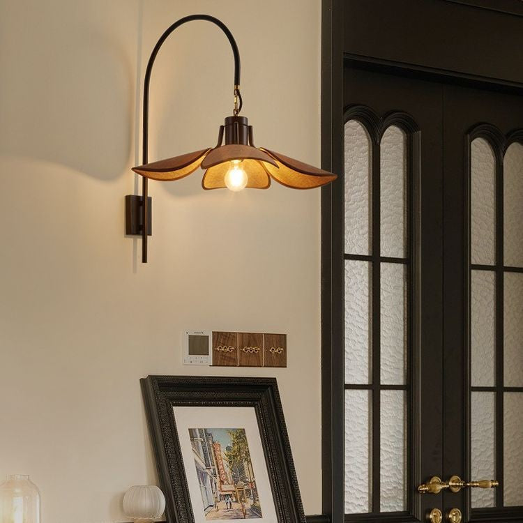 Lucenra | Moderne Wabi Sabi Wandlampe im japanischen Stil 2