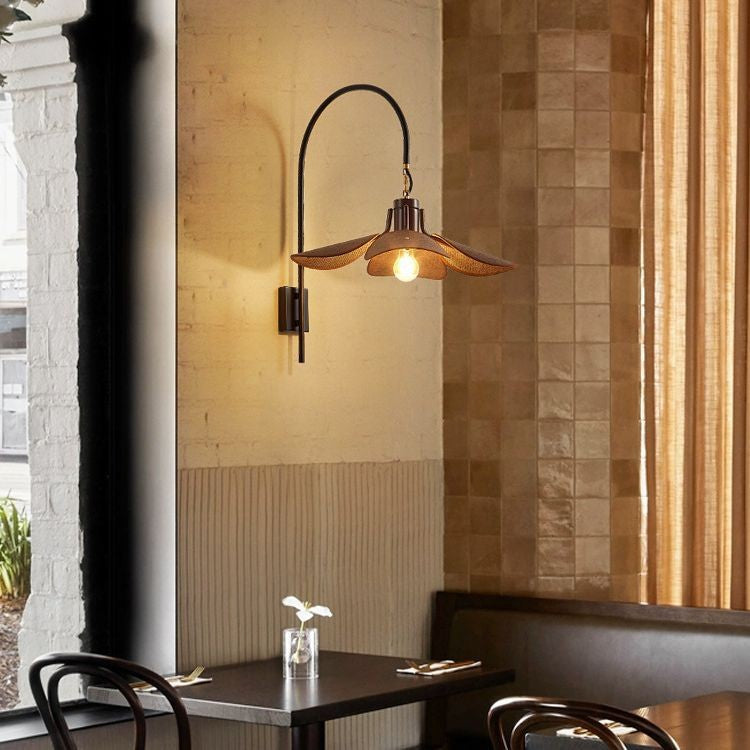 Lucenra | Moderne Wabi Sabi Wandlampe im japanischen Stil 4