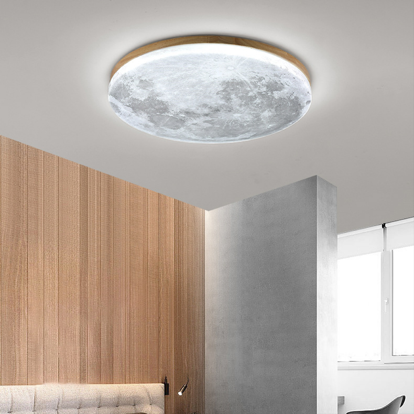 LumiGlow | Leuchtende Mond-Deckenlampe für leuchtendes Ambiente 3