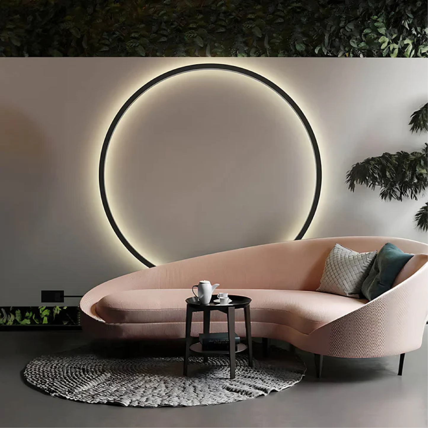 Luminoré | Moderne Ring-Wandleuchte für elegantes Wohnen 1