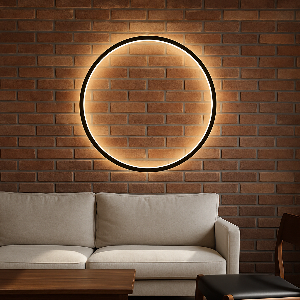 Luminoré | Moderne Ring-Wandleuchte für elegantes Wohnen 5