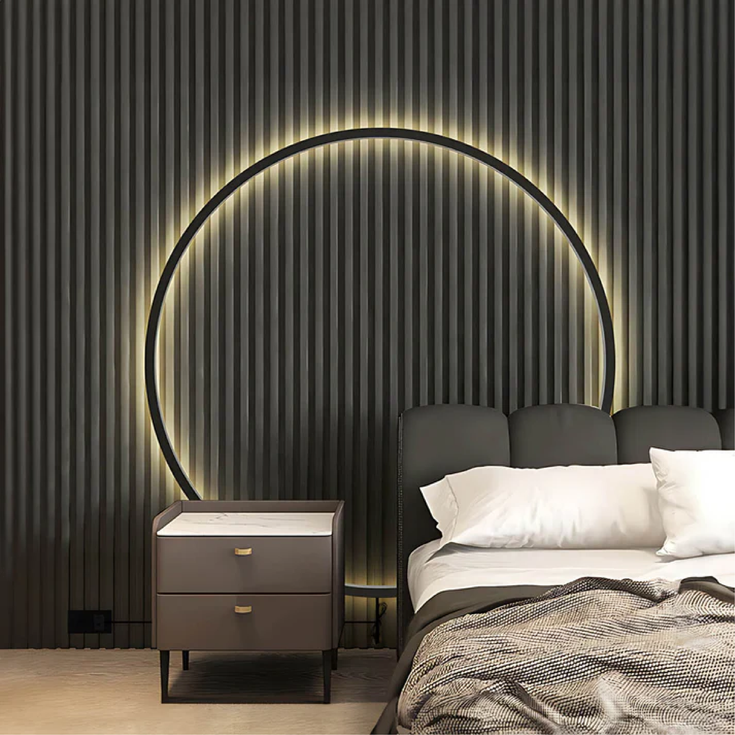 Luminoré | Moderne Ring-Wandleuchte für elegantes Wohnen 6