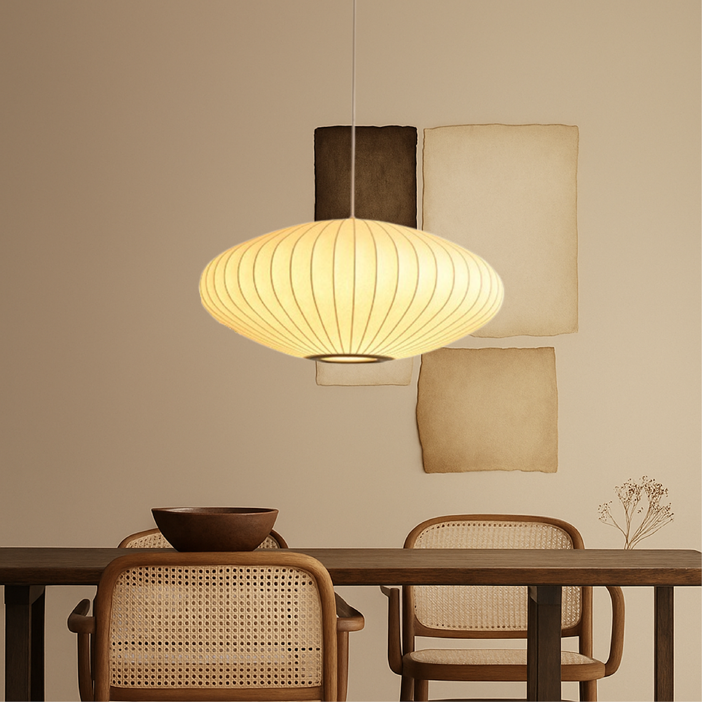 Luminth | Moderne Seiden-Pendelleuchte im italienischen Stil 5