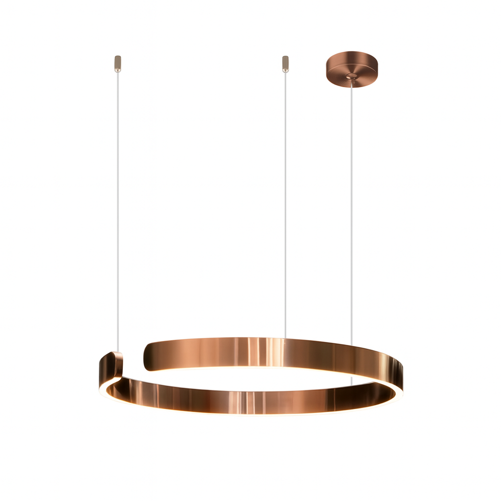 Lumoraq | Minimalistische Ästhetik Ring Pendelleuchte 10