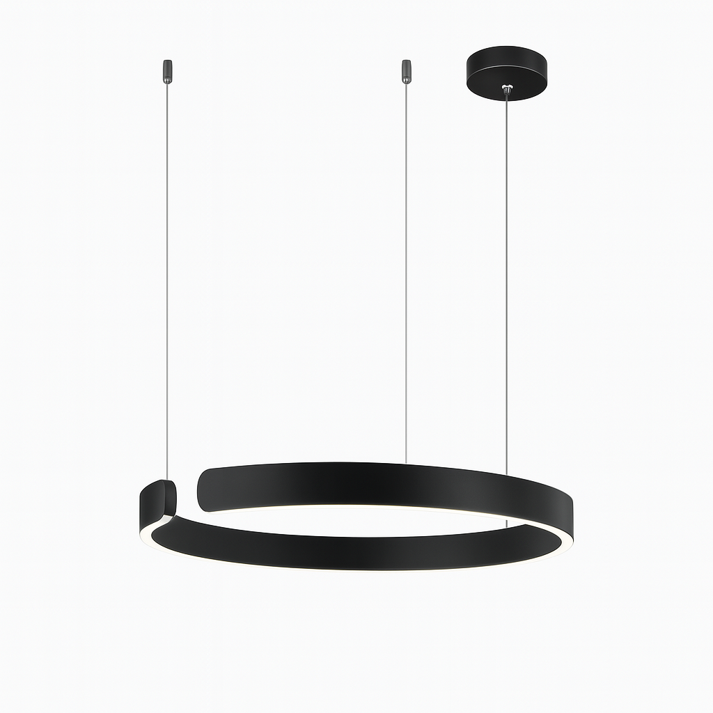 Lumoraq | Minimalistische Ästhetik Ring Pendelleuchte 9
