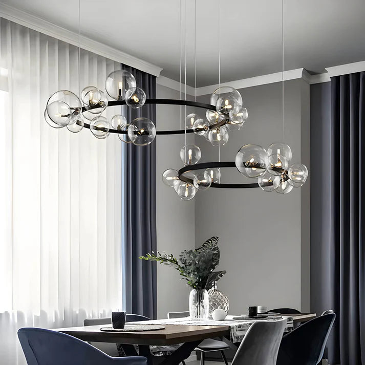 Lunoa | Raffinierter Ring-Kronleuchter für moderne Eleganz 1