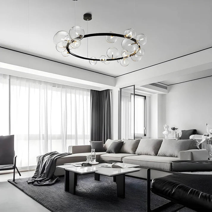 Lunoa | Raffinierter Ring-Kronleuchter für moderne Eleganz 2