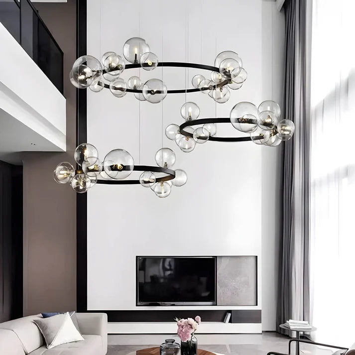 Lunoa | Raffinierter Ring-Kronleuchter für moderne Eleganz 3
