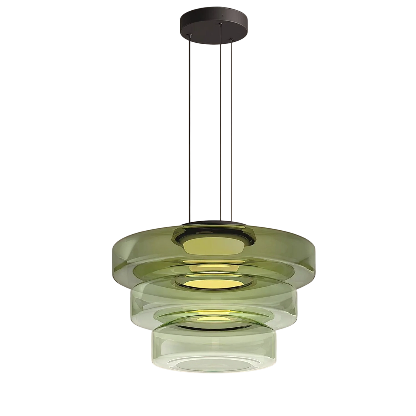 Luxelle | Dänisch inspirierte Bauhaus-Hängelampe aus Glas 9