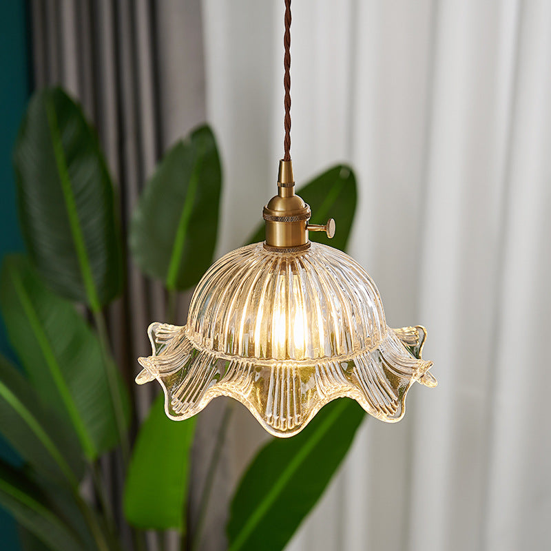 Luxen | Transparente Hängelampe im Vintage-Stil 2