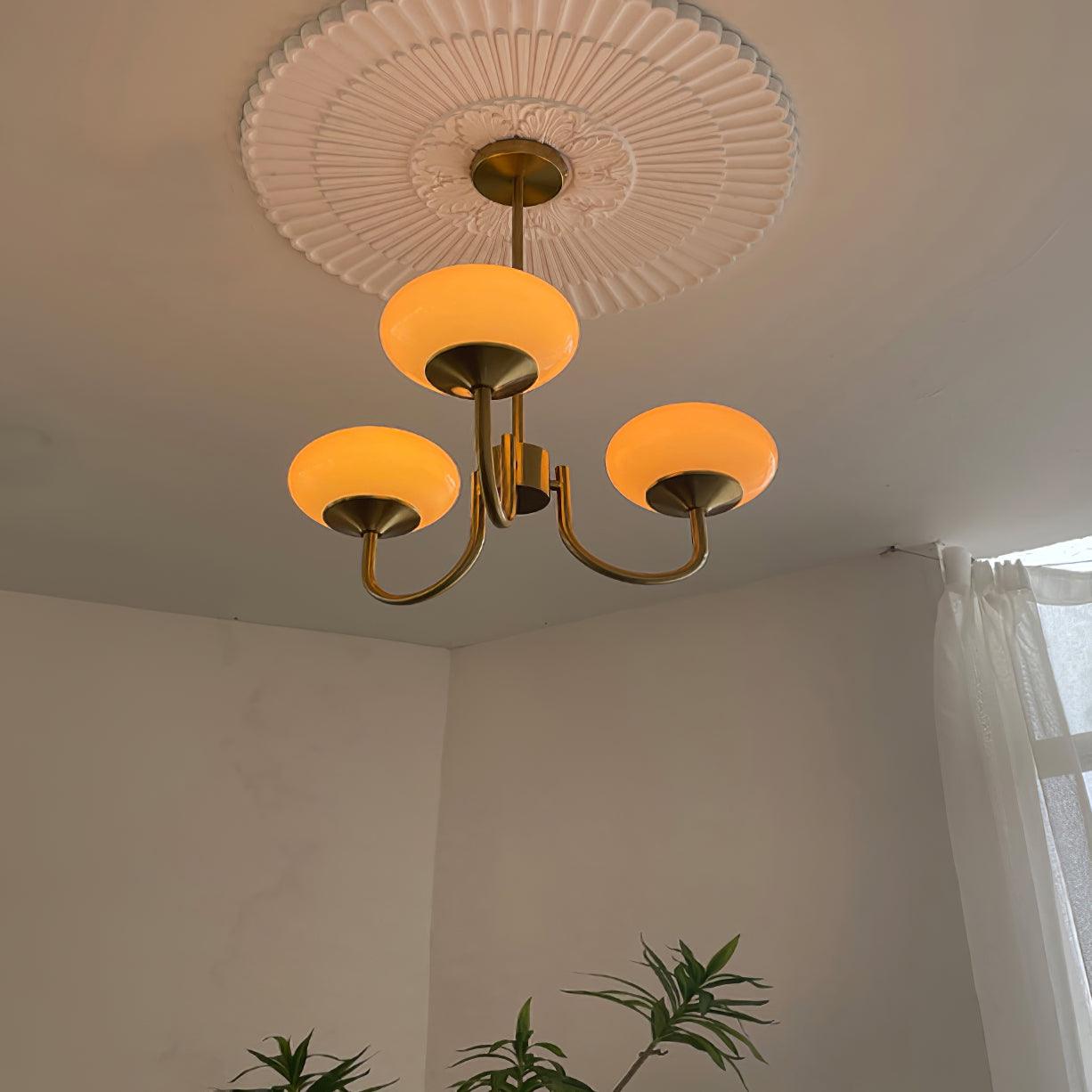 LuftBlüte Chic – Stylish Marshmallow Ceiling Light