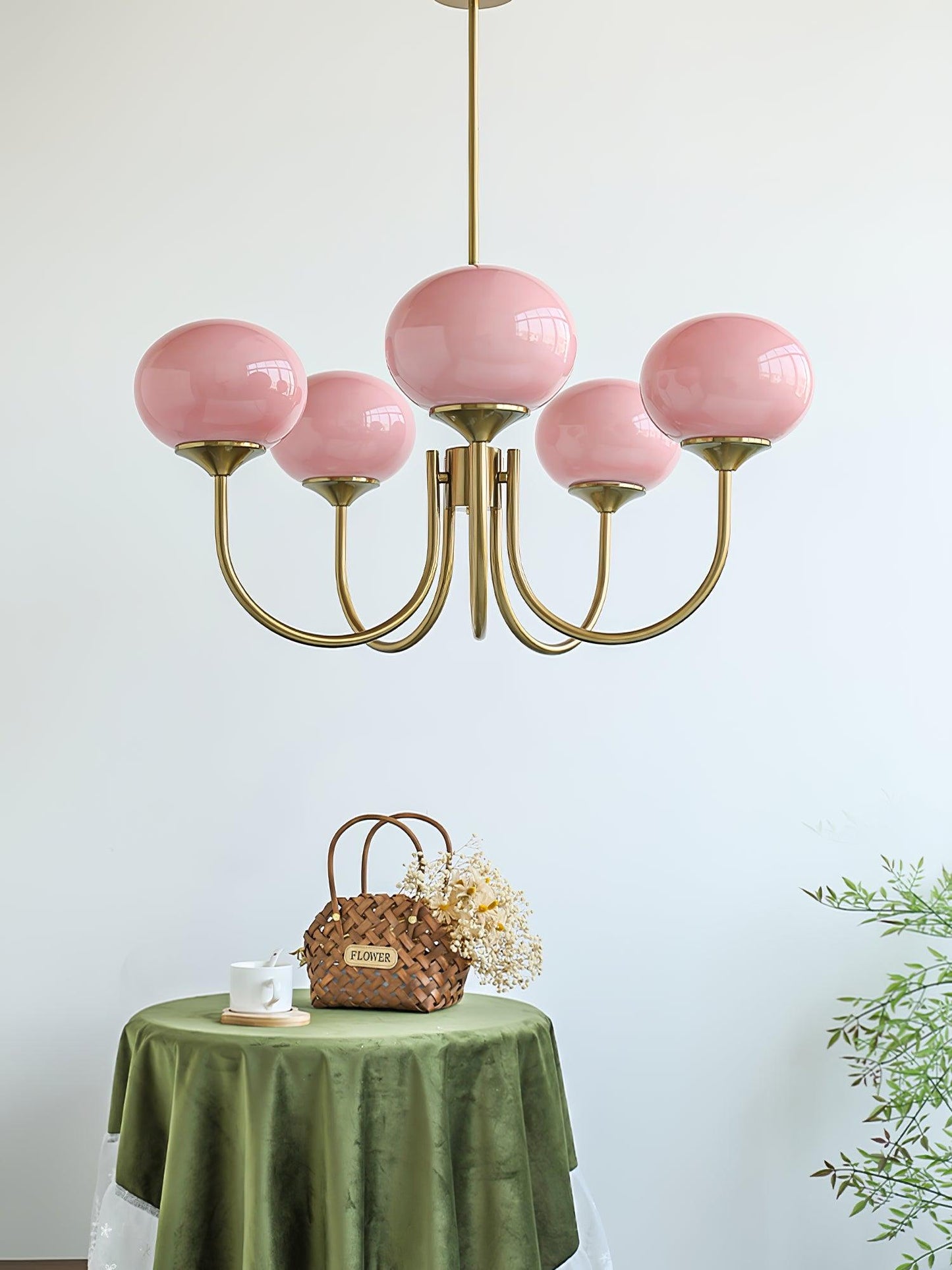 LuftBlüte Chic – Stylish Marshmallow Ceiling Light
