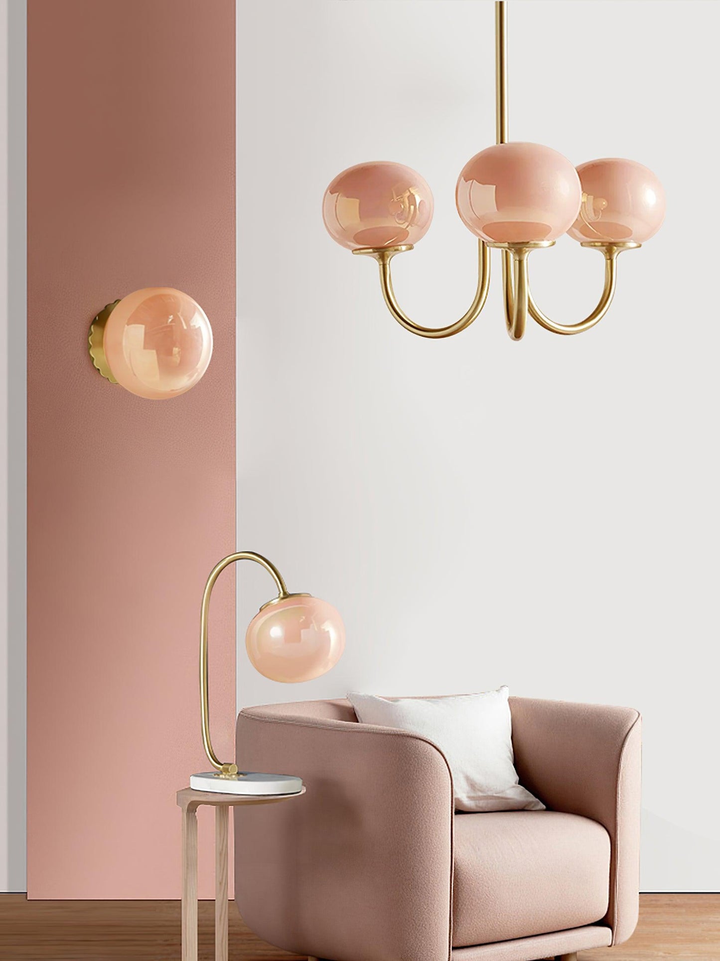 LuftBlüte Chic – Stylish Marshmallow Ceiling Light