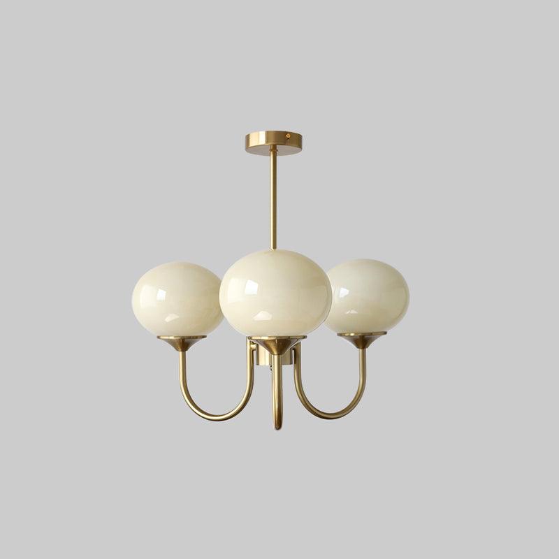 LuftBlüte Chic – Stylish Marshmallow Ceiling Light