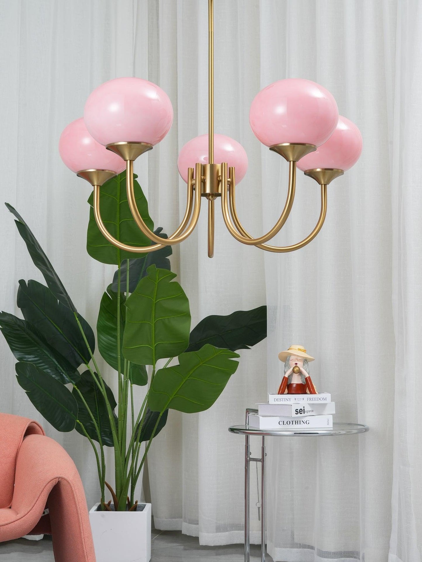 LuftBlüte Chic – Stylish Marshmallow Ceiling Light