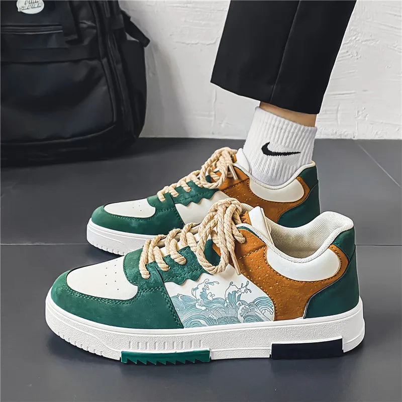 Variant image for Herren Schuhe Dunkelblau Größe 42 Leder Komfortabel und Modern-55