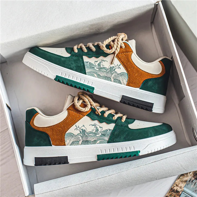 Herren Schuhe Dunkelblau Größe 42 Leder Komfortabel und Modern-5
