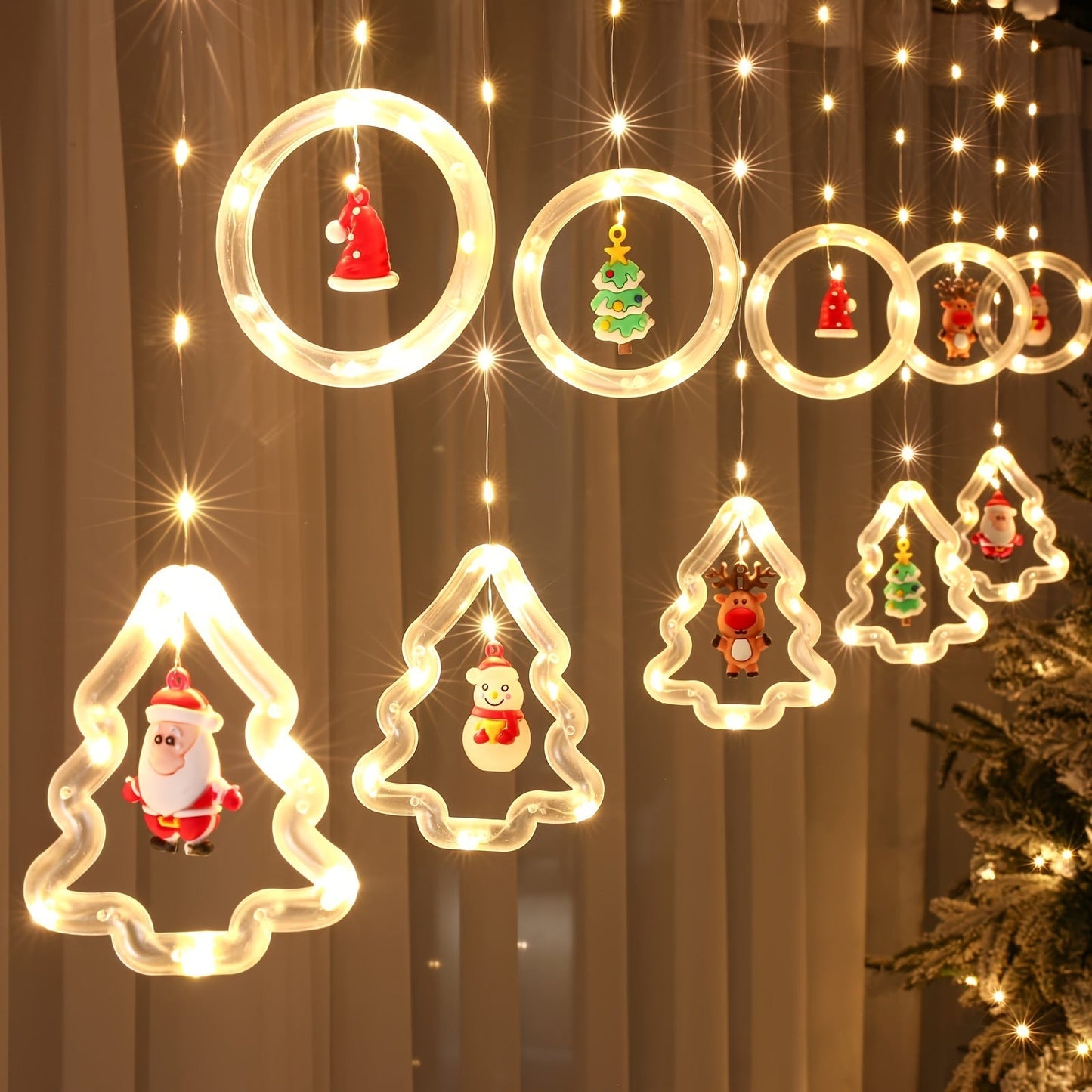 MerryCircle – Zauberhafte Wunschringbeleuchtung mit Weihnachtsdeko 5