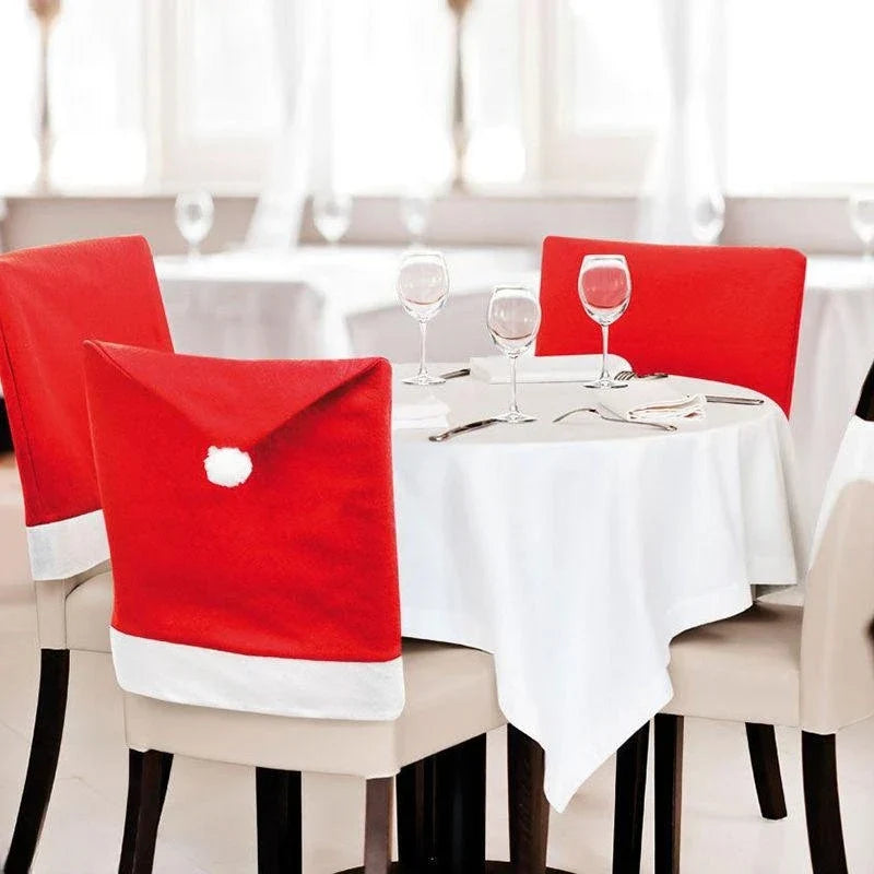 MerryCover – Weihnachtliche Stuhlhussen für ein prickelndes Abendessen 5