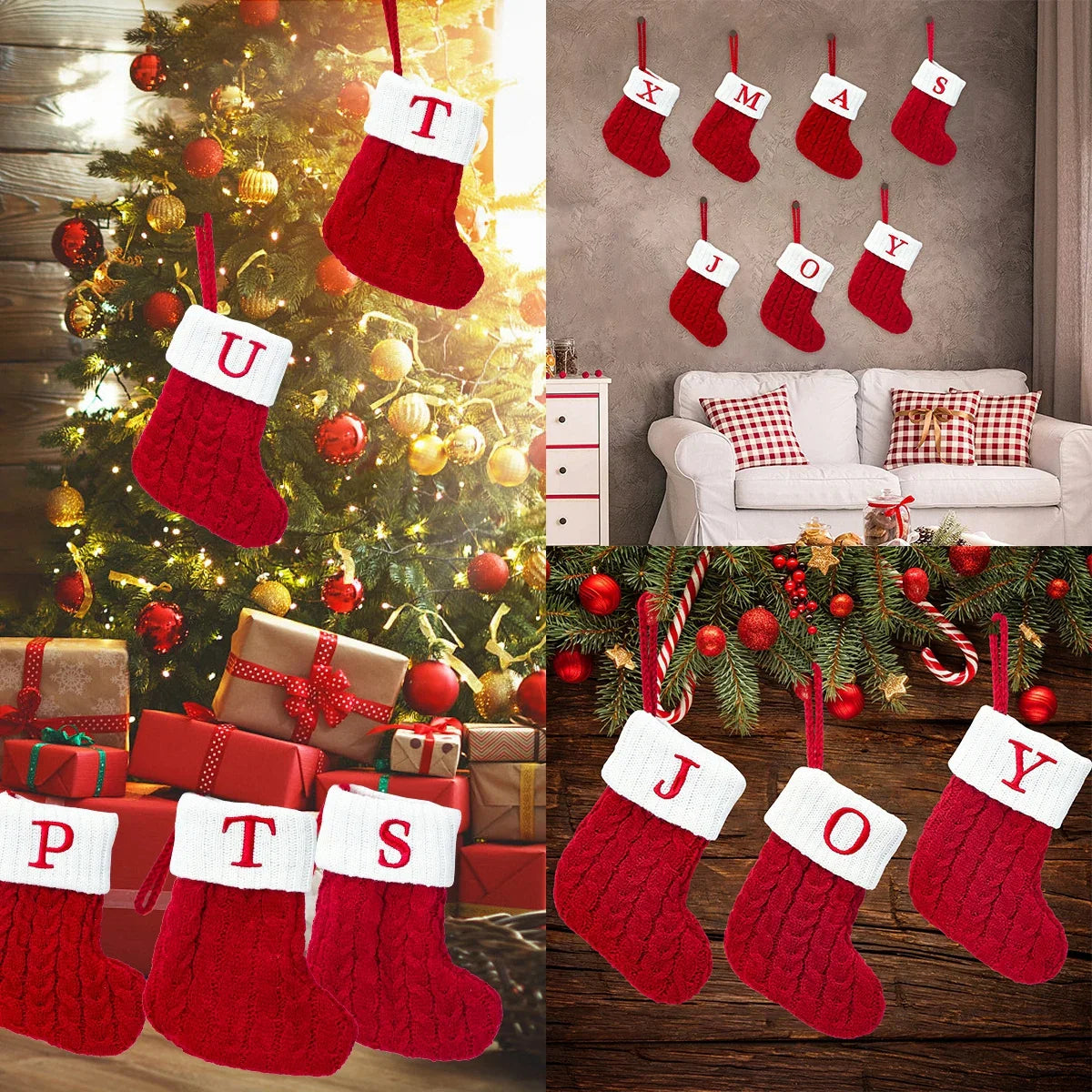 MerrySock – Einzigartiger Weihnachtsstrumpf mit Namensstickerei 3