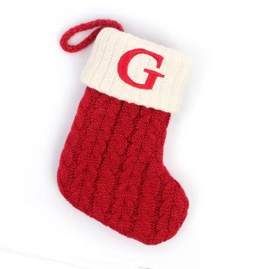 MerrySock – Einzigartiger Weihnachtsstrumpf mit Namensstickerei 31