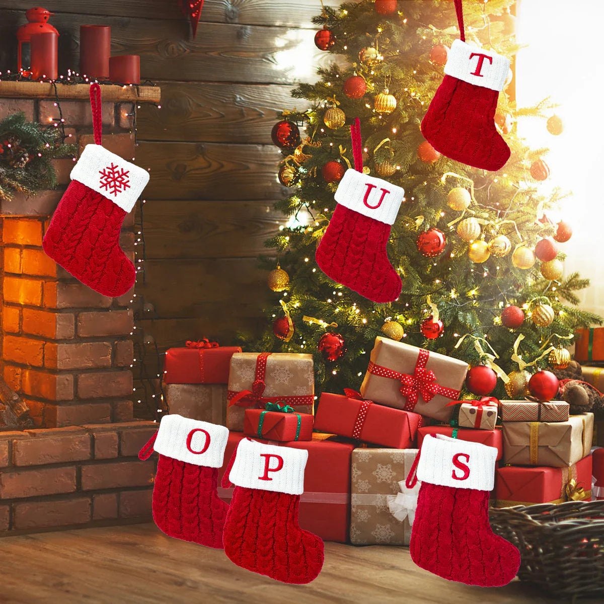 MerrySock – Einzigartiger Weihnachtsstrumpf mit Namensstickerei 4