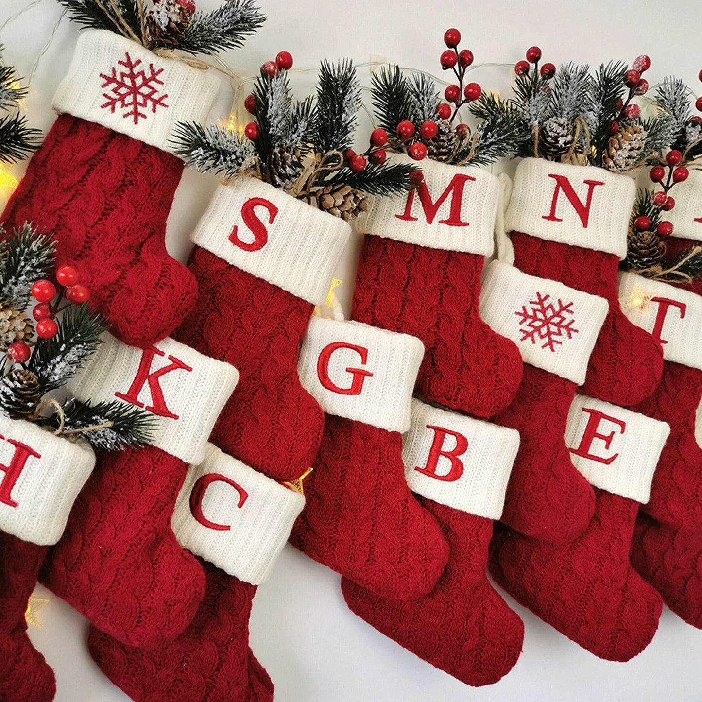 MerrySock – Einzigartiger Weihnachtsstrumpf mit Namensstickerei 5