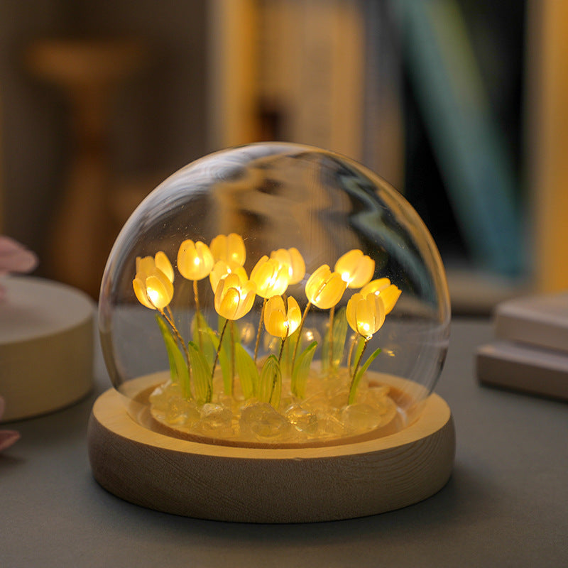 Misti Tulip Nachtlampe – Beruhigendes LED Nachtlicht für Kinderzimmer und Schlafzimmer 3