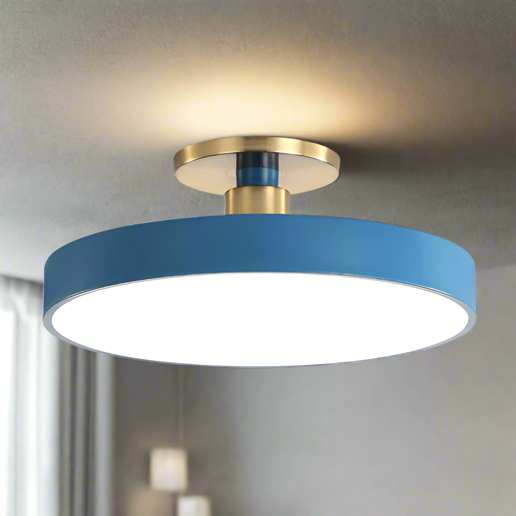 Moderne LED Deckenleuchte im Minimalistischen Design – Vielseitige Deckenlampe für Wohnzimmer und Schlafzimmer, 30-60 cm Durchmesser 1