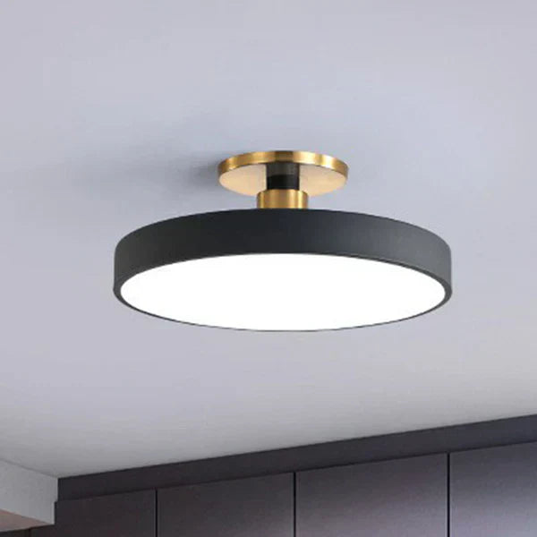 Moderne LED Deckenleuchte im Minimalistischen Design – Vielseitige Deckenlampe für Wohnzimmer und Schlafzimmer, 30-60 cm Durchmesser 4