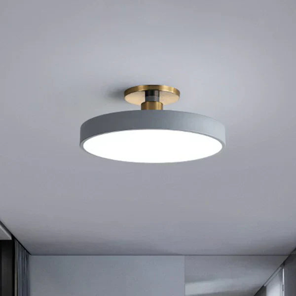 Moderne LED Deckenleuchte im Minimalistischen Design – Vielseitige Deckenlampe für Wohnzimmer und Schlafzimmer, 30-60 cm Durchmesser 5