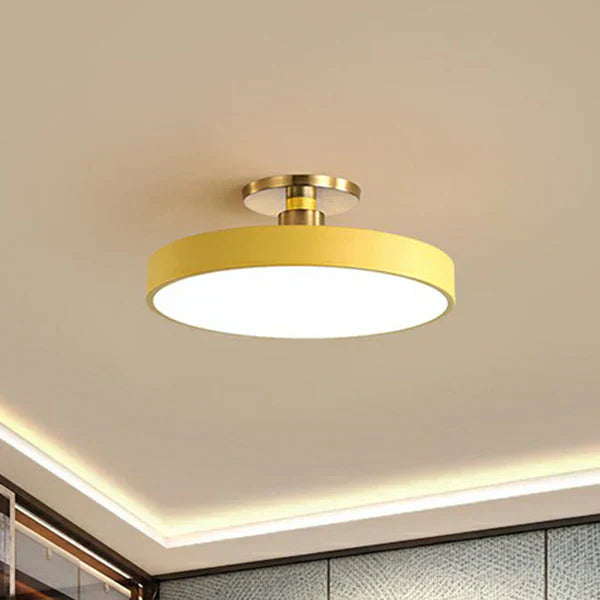 Moderne LED Deckenleuchte im Minimalistischen Design – Vielseitige Deckenlampe für Wohnzimmer und Schlafzimmer, 30-60 cm Durchmesser 7