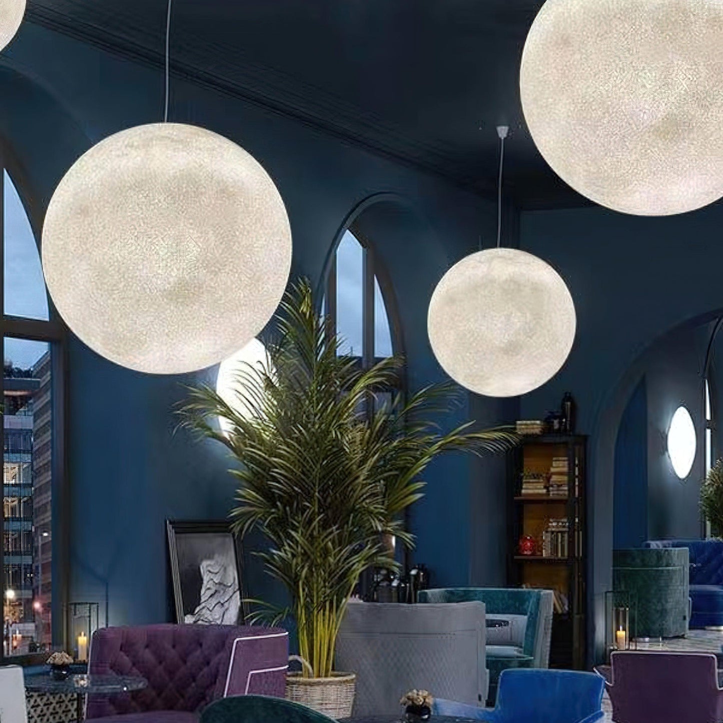 Helle luminária pendente de teto – Iluminação elegante para áreas de jantar ou estar