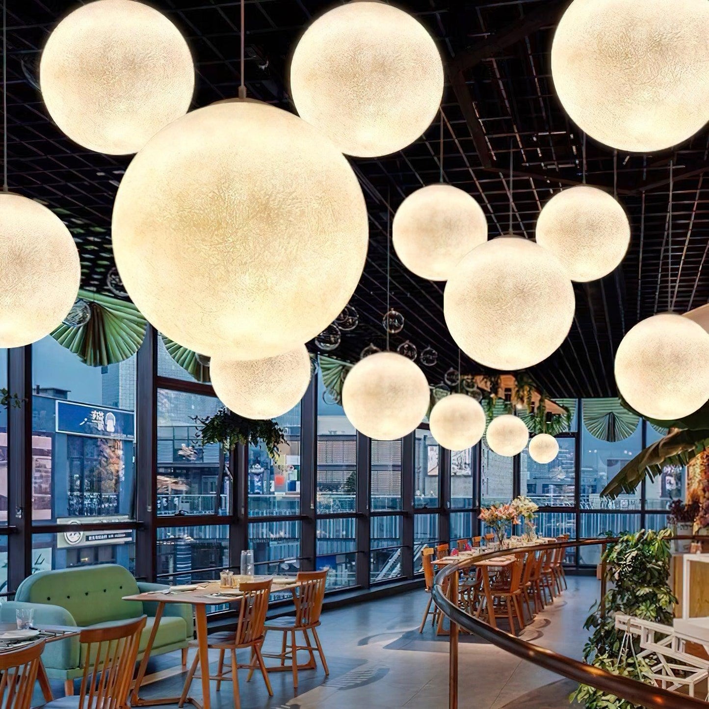 Helle luminária pendente de teto – Iluminação elegante para áreas de jantar ou estar