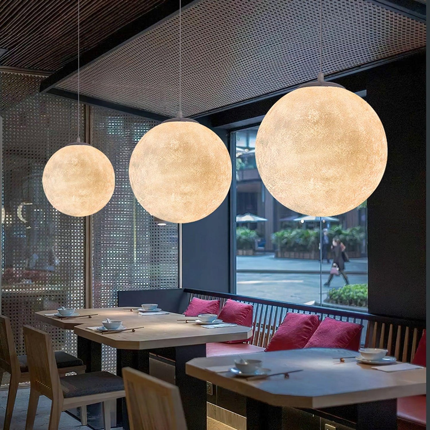 Helle luminária pendente de teto – Iluminação elegante para áreas de jantar ou estar