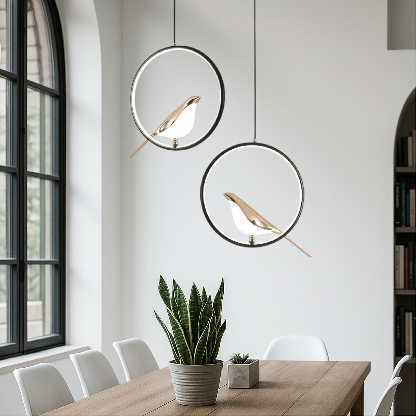 MrBird | Leuchtende Hängelampe für elegante Innenräume 3