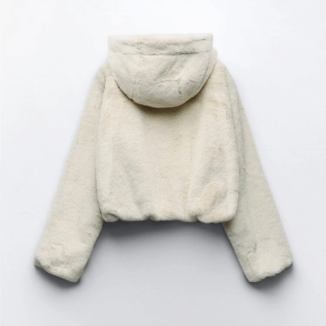Natalia | Elegante Damen Winterjacke aus Kunstfell 3