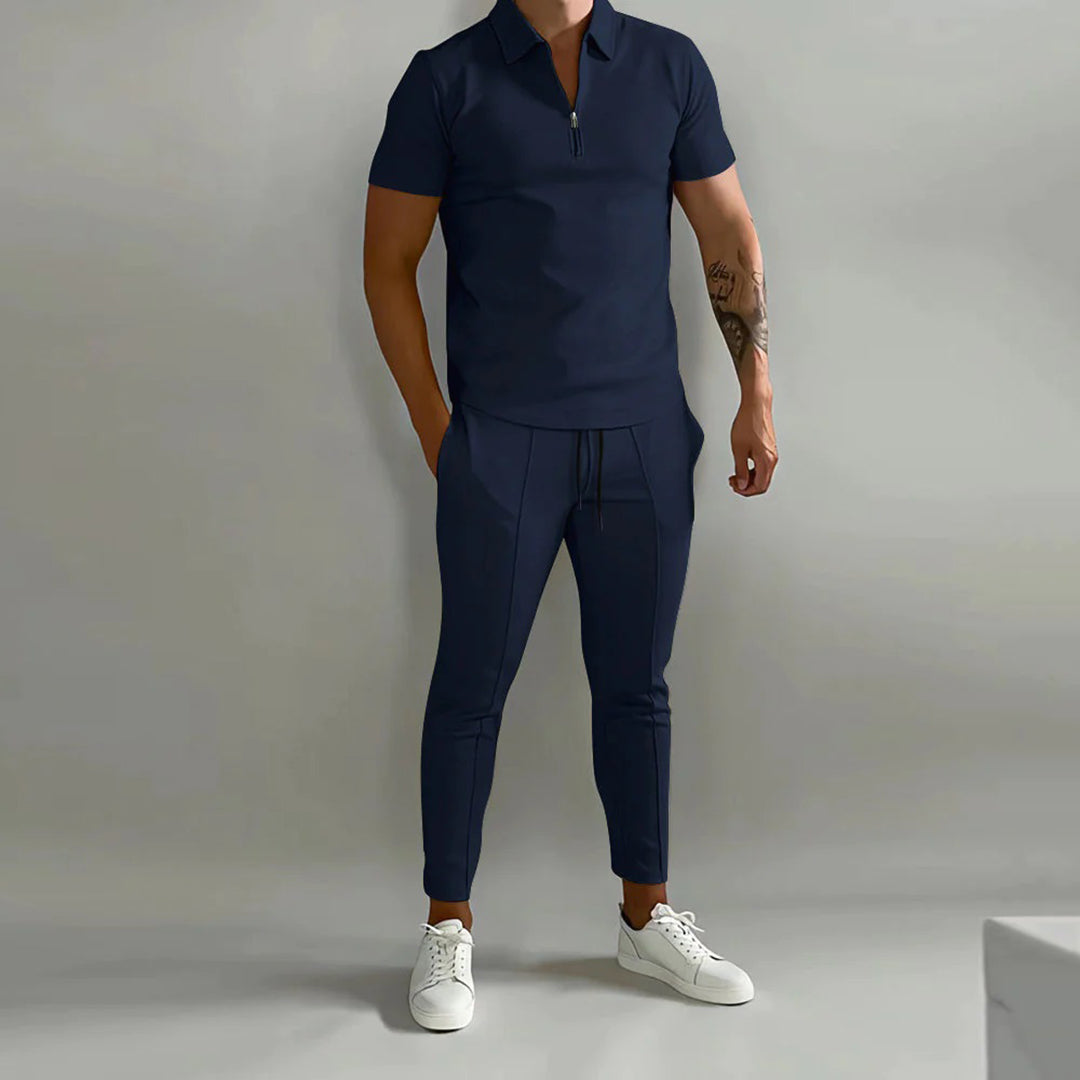 Variant image for Herren Set Beige Größe M Baumwolle – Zwei-Teiliges Outfit für Männer-13