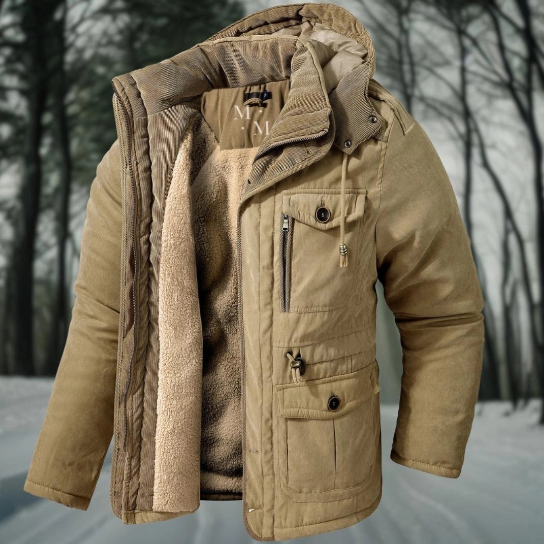 Noah | Stilvoller Warmer Herren Parka für Winter 2