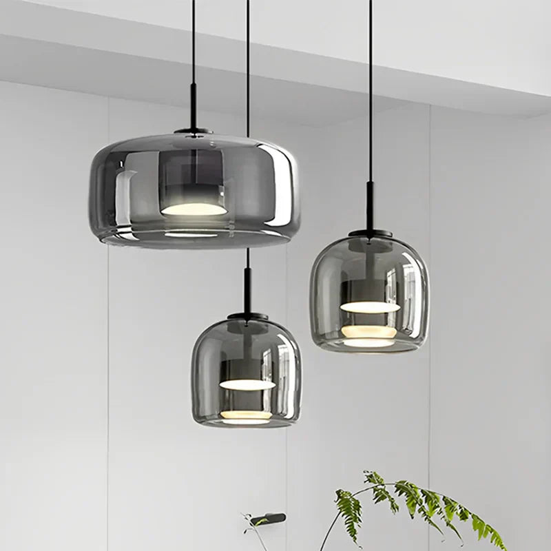 Glas-Deckenleuchte – Schlankes und Transparentes Design für Stimmungsvolle Beleuchtung