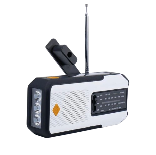 Notfallradio mit Powerbank und SOS-Alarm – Kompaktes Gerät für Stromausfälle und Krisensituationen 3