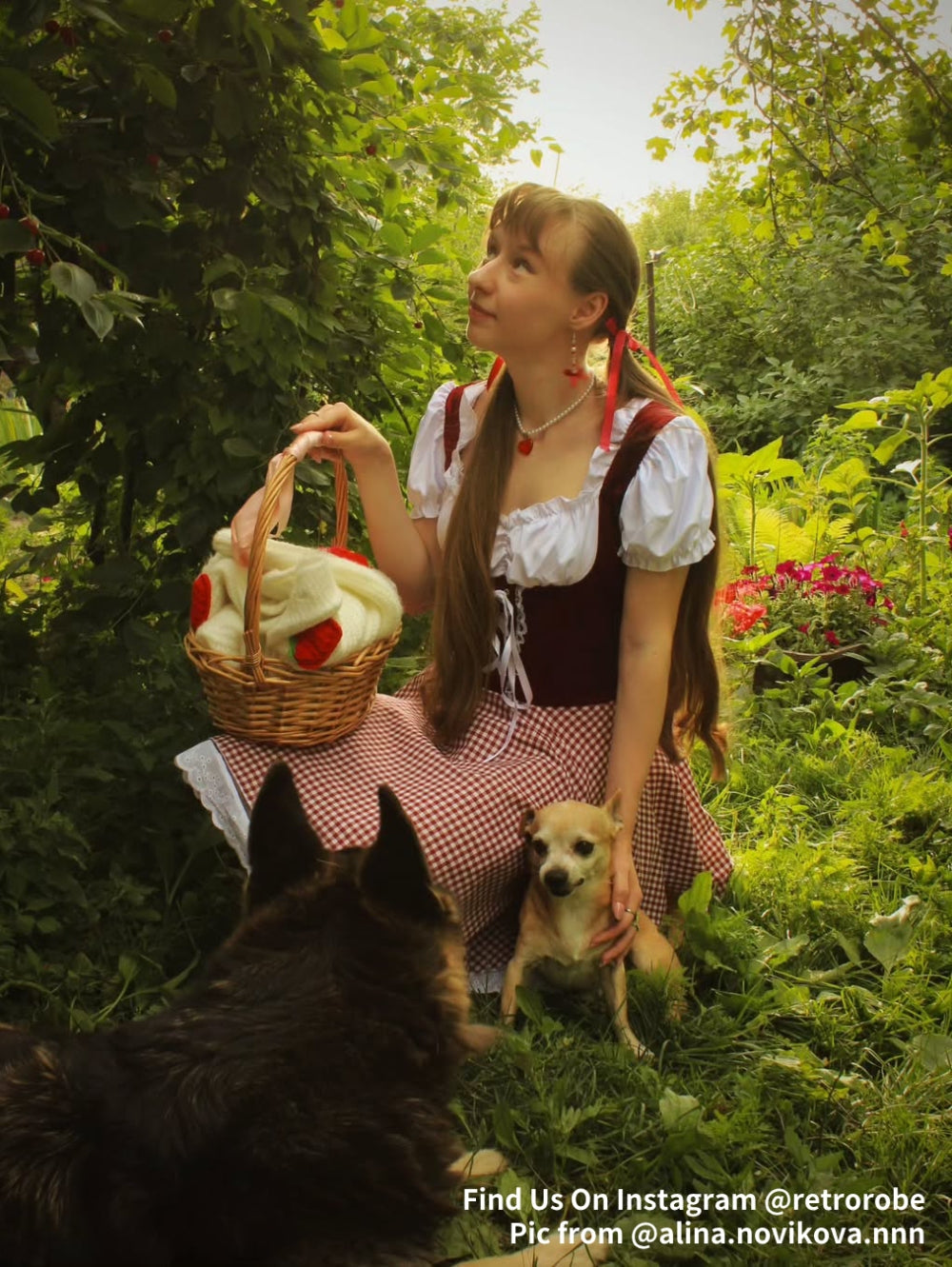 Oktoberfest Bier Kostüm Kleid Dirndl Schürze Set 1