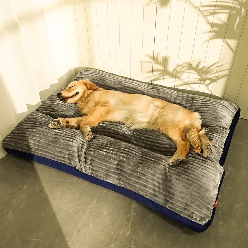 Orthopädisches Hundebett für Winterkomfort – Flauschiges Hundekissen mit Gelenkunterstützung, Maschinenwaschbar, Erhältlich in M, L, XL 0
