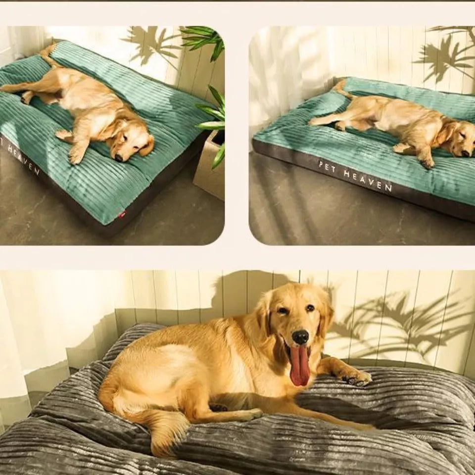 Orthopädisches Hundebett für Winterkomfort – Flauschiges Hundekissen mit Gelenkunterstützung, Maschinenwaschbar, Erhältlich in M, L, XL 2