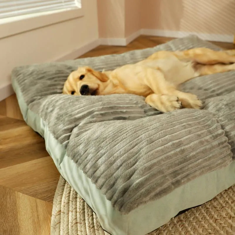 Orthopädisches Hundebett für Winterkomfort – Flauschiges Hundekissen mit Gelenkunterstützung, Maschinenwaschbar, Erhältlich in M, L, XL 4