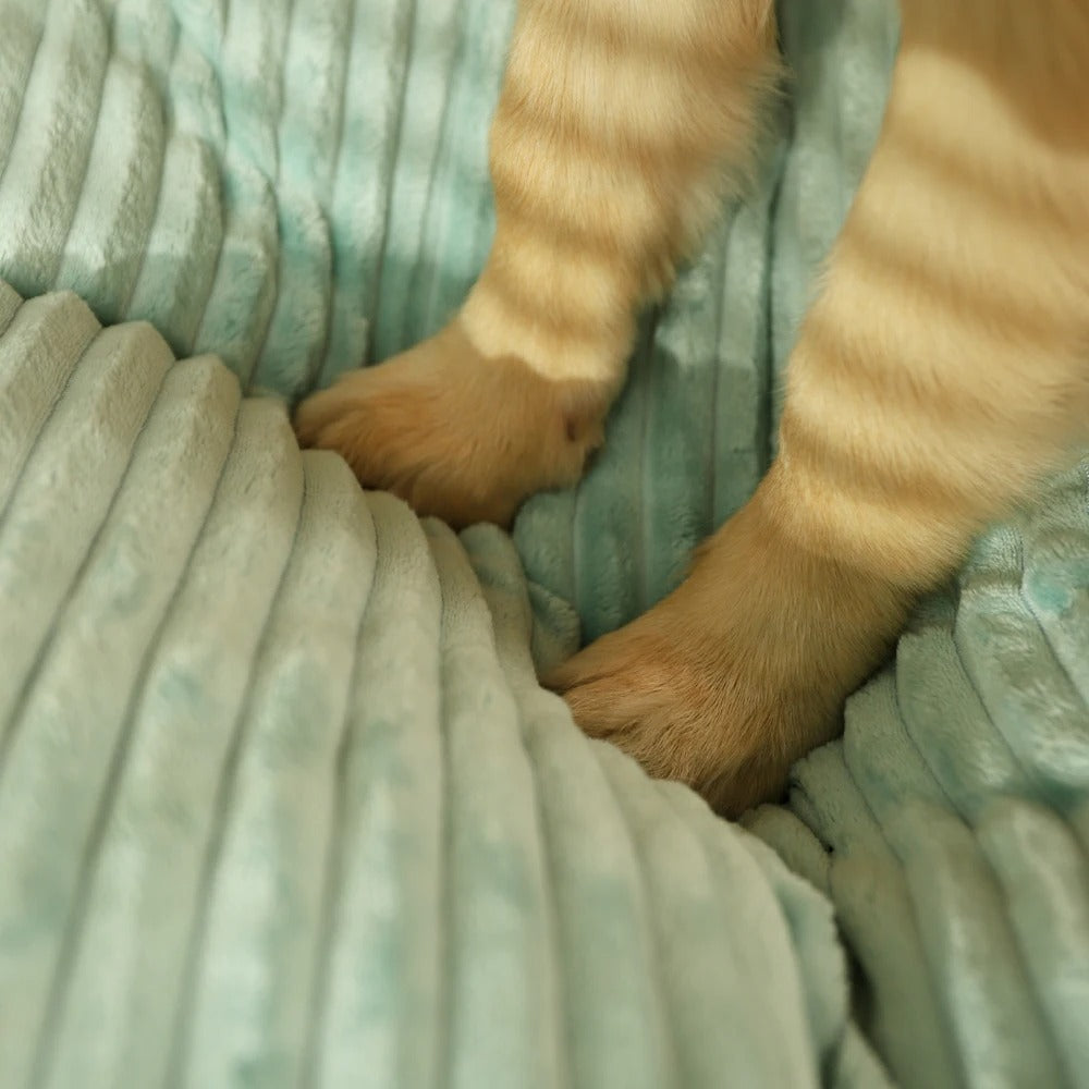 Orthopädisches Hundebett für Winterkomfort – Flauschiges Hundekissen mit Gelenkunterstützung, Maschinenwaschbar, Erhältlich in M, L, XL 6