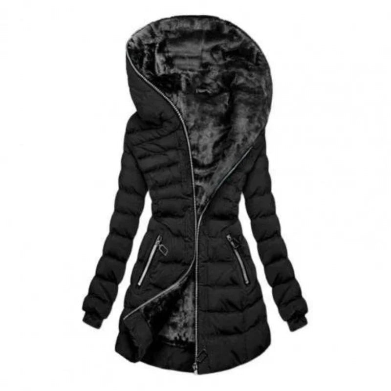 Paisley | Isolierte, wattierte Pufferjacke für Damen für warme Wintertage 3