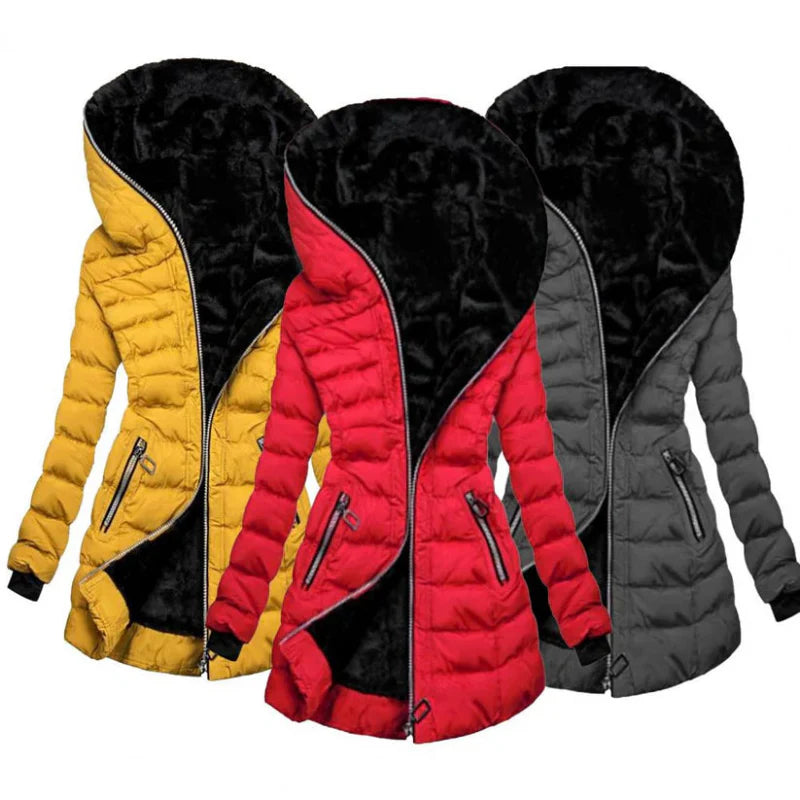 Paisley | Isolierte, wattierte Pufferjacke für Damen für warme Wintertage 4
