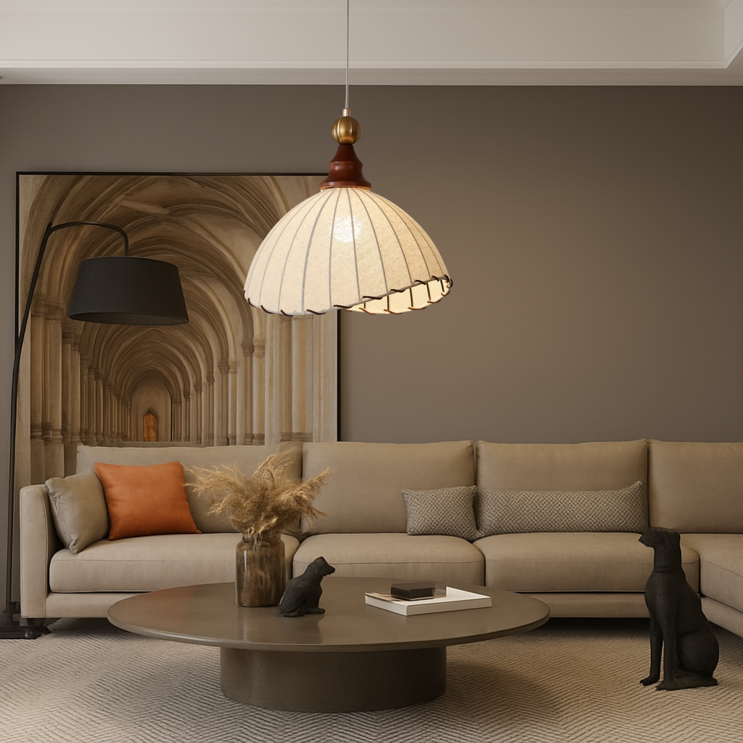 Pendara | Skulpturale Pendelleuchte für moderne Innenräume 2