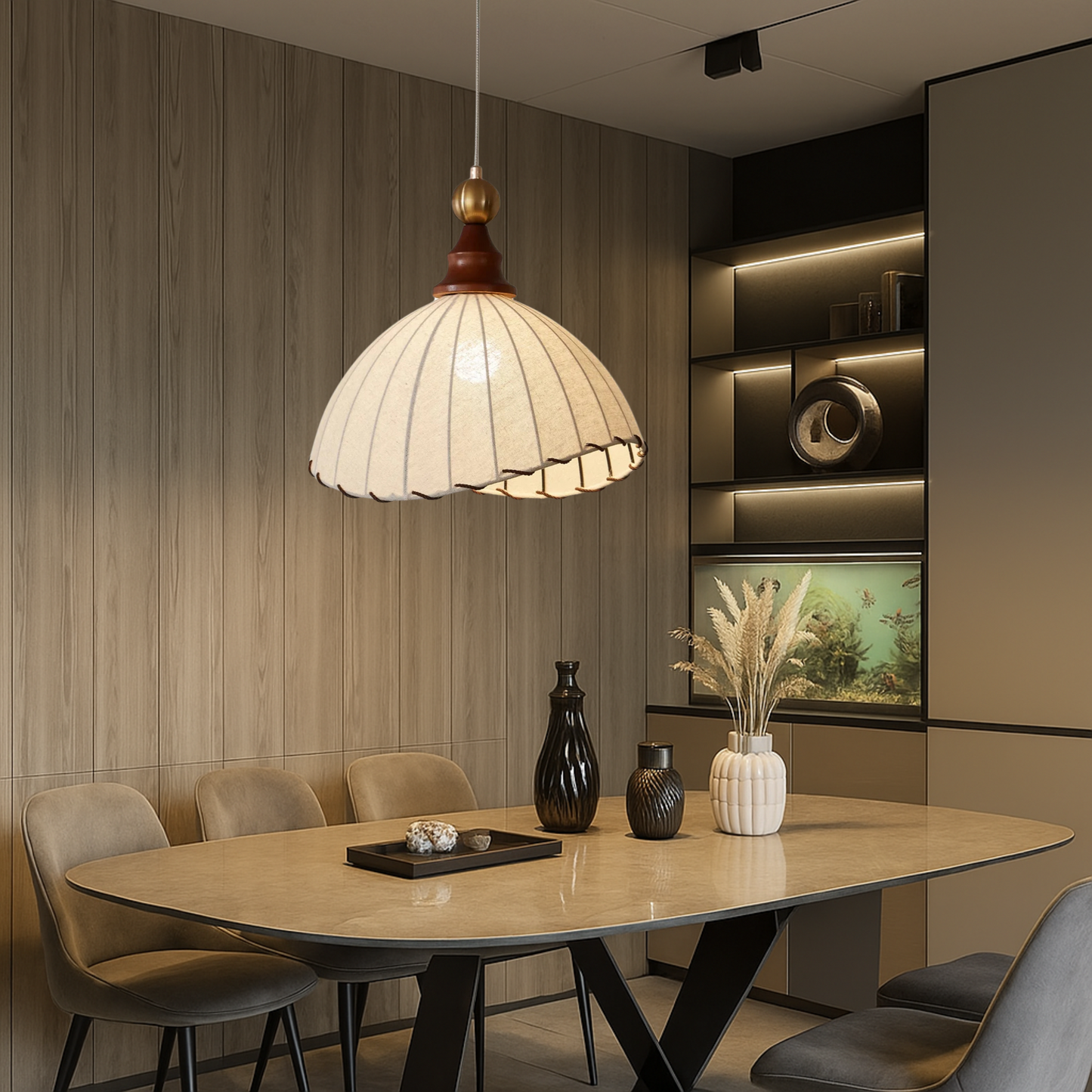 Pendara | Skulpturale Pendelleuchte für moderne Innenräume 3